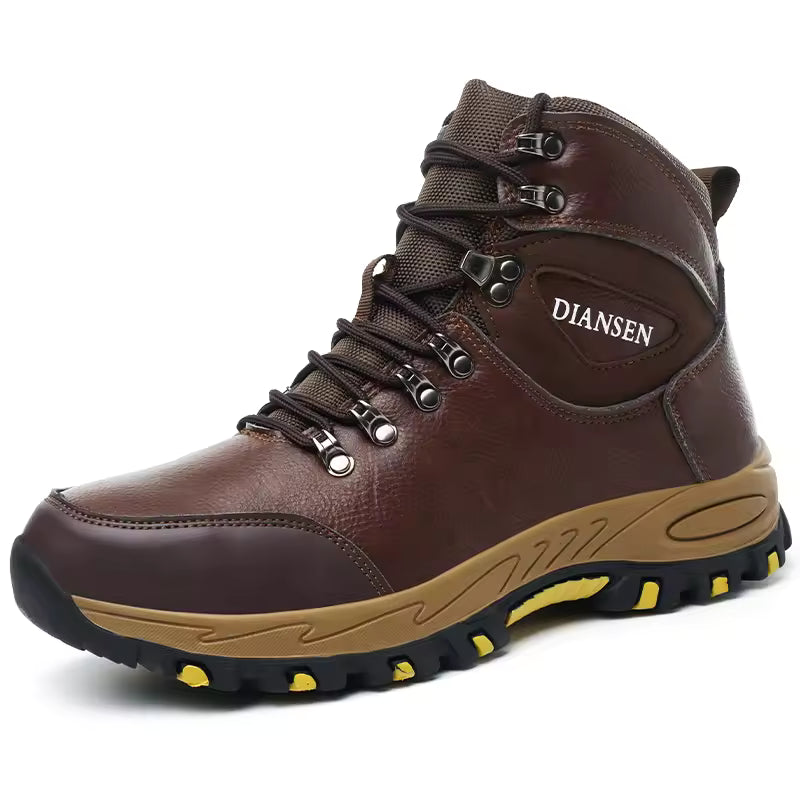 Safety boots with rotating buttons, work indestructible shoes, puncture-proof, work boots, tactical boots