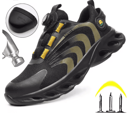 RevoStep Work Boots Anti-smash Anti-puncture Work Sneakers