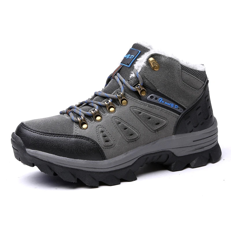 Mens Winter Boots Warm Plus Size