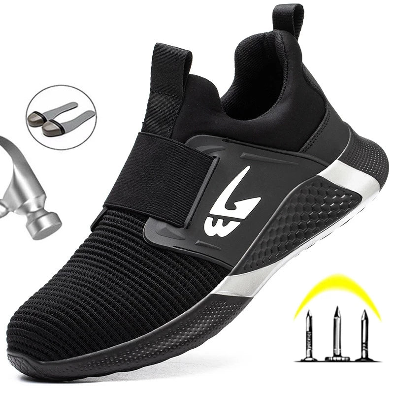 Comfortable Sneakers Male Security Work Shoes