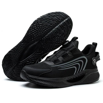 RevoStep™ Rotary button new safety shoes for men