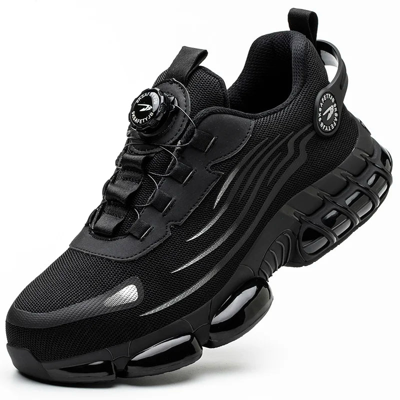 RevosStep™ – Men's Safety Shoes with Rotating Button System