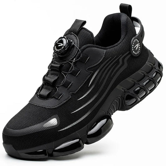 RevosStep™ – Men's Safety Shoes with Rotating Button System