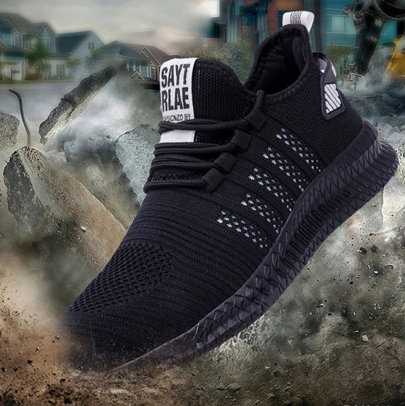 Work Safety Shoes Lightweight Fashion Sneakers For Men Women