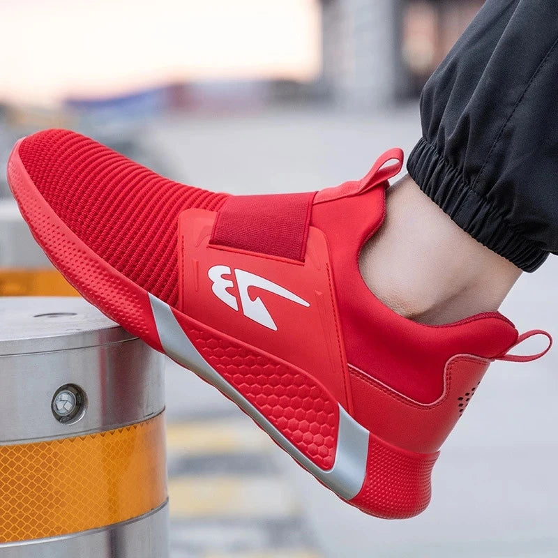 Comfortable Sneakers Male Security Work Shoes