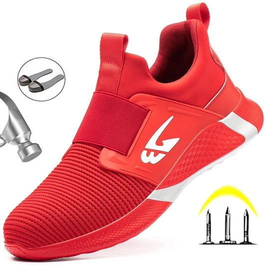 Comfortable Sneakers Male Security Work Shoes