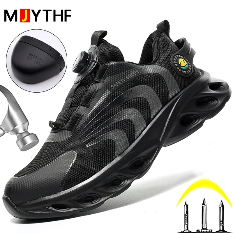RevoStep Work Boots Anti-smash Anti-puncture Work Sneakers