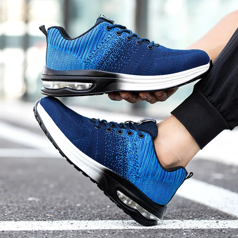 Anti-punSafety shoes with air cushion for men and women