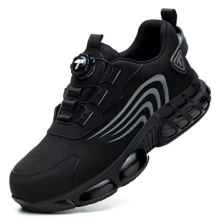RevoStep™ Ares Black Safety Shoes