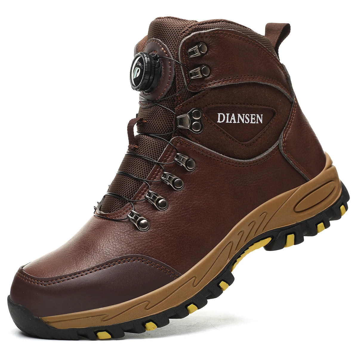 Safety boots with rotating buttons, work indestructible shoes, puncture-proof, work boots, tactical boots
