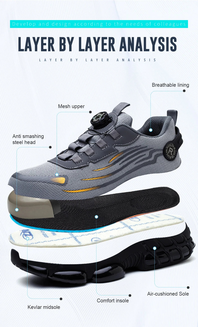 RevoStep RotaryPro Safety Shoes