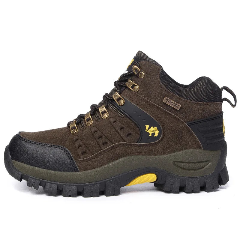Waterproof Hiking Boots for Men and Women, Trekking Wear-resistant Boots