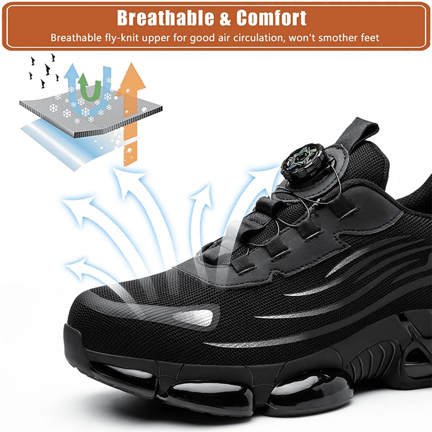RevoStep RotaryPro Safety Shoes